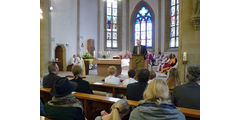 Festgottesdienst zum 50jahrigen Priesterjubiläum von Stadtpfarrer i.R. Geistlichen Rat Ulrich Trzeciok (Foto: Karl-Franz Thiede)